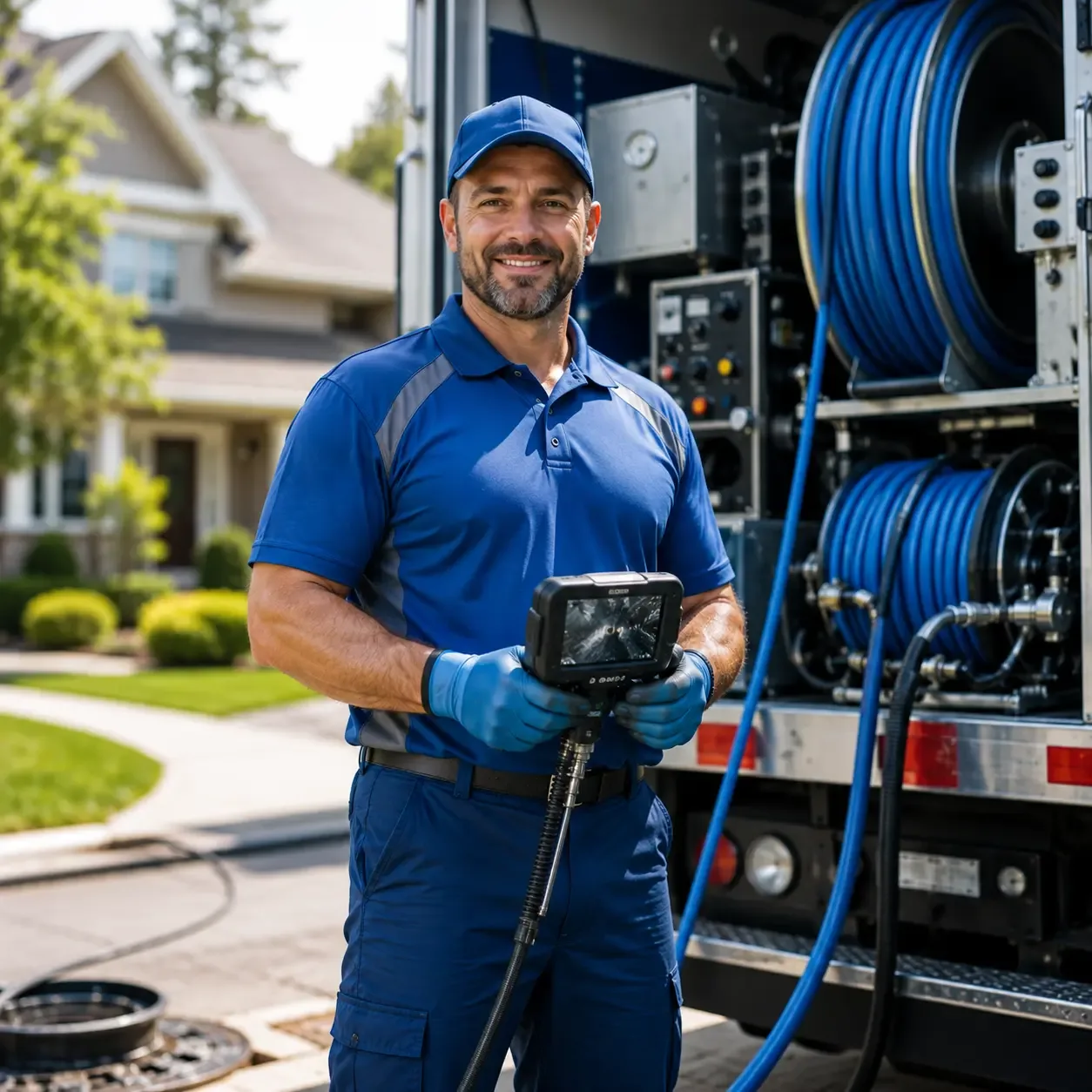 Local outdoor drain cleaning specialists in Gibson City, IL